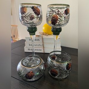 Yankee Candle Holder Set